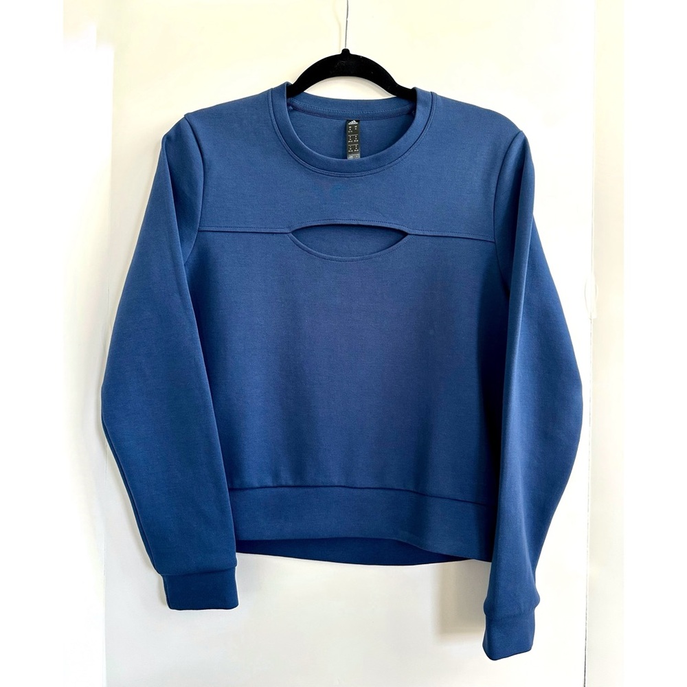 Adidas Classic Blue Crewneck Top
